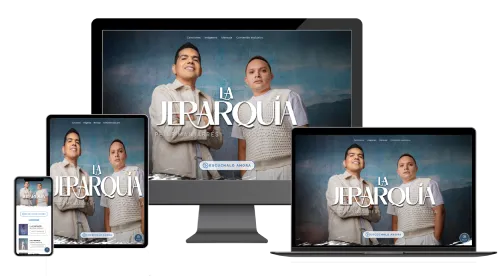 Página web de La Jerarquía Album de Peter Manjarrés